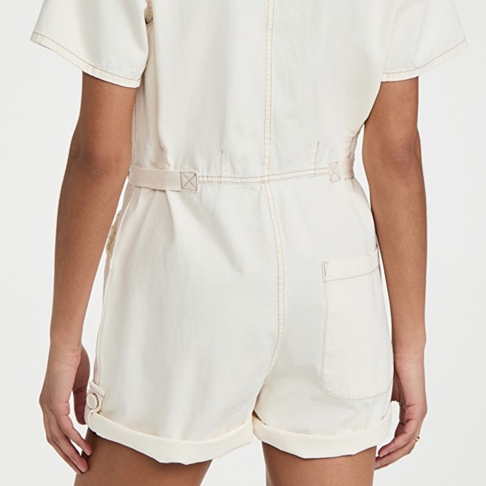 Pistola Denim Parker Field Suit Romper - Picture 6 of 6